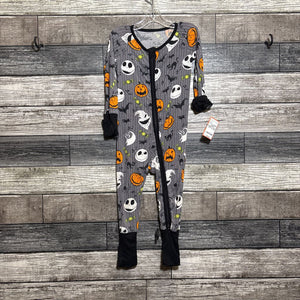 LITTLE SLEEPIES DISNEY BAMBOO FOOTIE ZIPPY 6-12 MO