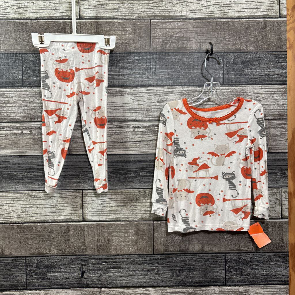 MILKBERRY 2PC BAMBOO HALLOWEEN PJ 12 MO
