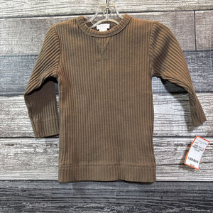 JAMIE KAY LS RIBBED T-SHIRT 3-6 MO