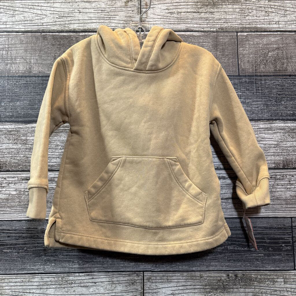 GAP FLEECE LINED HOODED SWEATSHIRT 18-24 MO