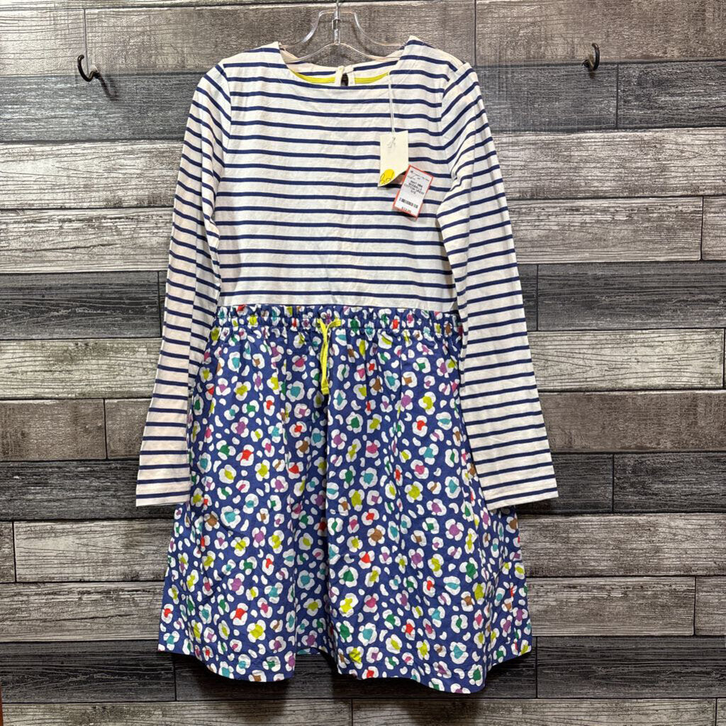 NWT MINI BODEN LS COTTON DRESS 11/12