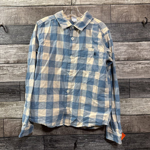 PETIT BATEAU LS BUTTON DOWN SHIRT 8/10