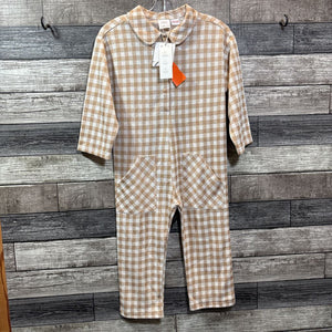 NWT ZARA CHECKERED KNIT JUMPSUIT 4/5