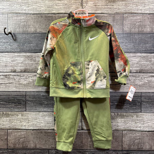 NIKE 2PC TRACK SUIT JACKET + PANTS 18 MO
