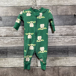 HANNA 1PC ORGANIC STAR WARS PJ 50 / 0-3 MO