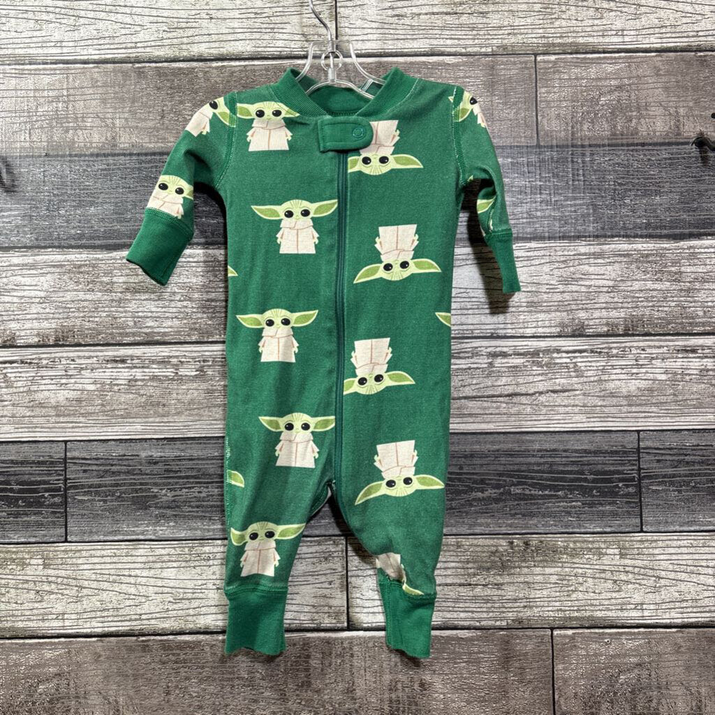 HANNA 1PC ORGANIC STAR WARS PJ 50 / 0-3 MO