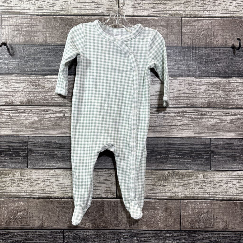 NORDSTROM COTTON FOOTIE PJ 0-3 MO