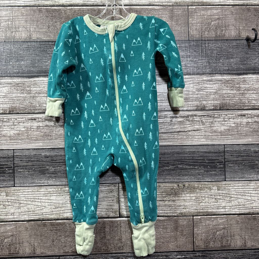 PARADEE ORGANIC SS 1PC PJ 3-6 MO