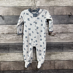 HONEST CO ORGANIC FOOTIE PJ 0-3 MO