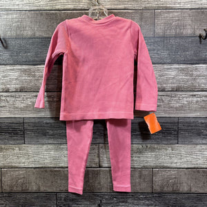 ZARA 2PC RIBBED LS SHIRT + LEGGING 12-24 MO