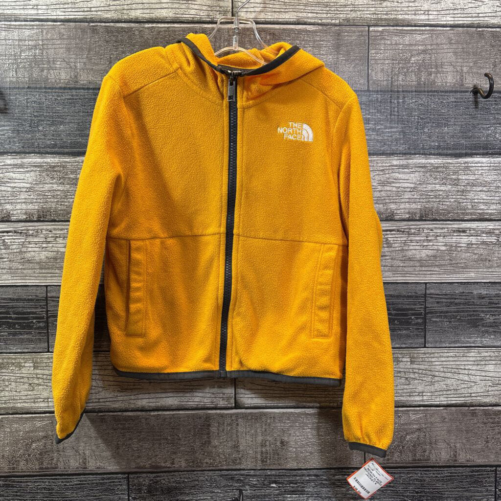NORTH FACE HOODED FLEECE JACKET 6