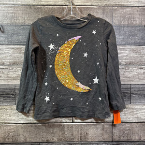 CREWCUTS LS SEQUIN FLIP T-SHIRT 6/7