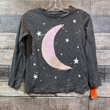Load image into Gallery viewer, CREWCUTS LS SEQUIN FLIP T-SHIRT 6/7
