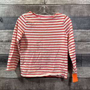MINI BODEN LS STRIPED COTTON T-SHIRT 6/7