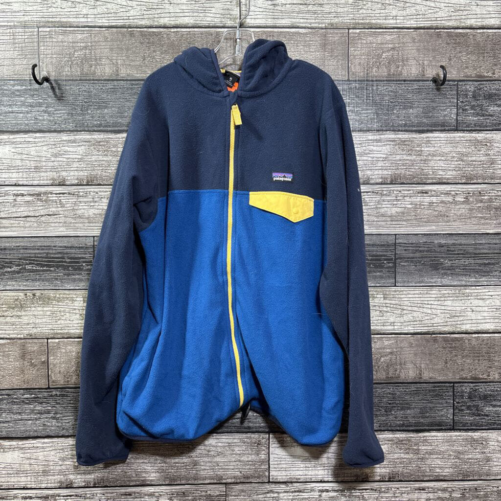PATAGONIA MICRO D SNAP T HOODED FLEECE JACKET 14