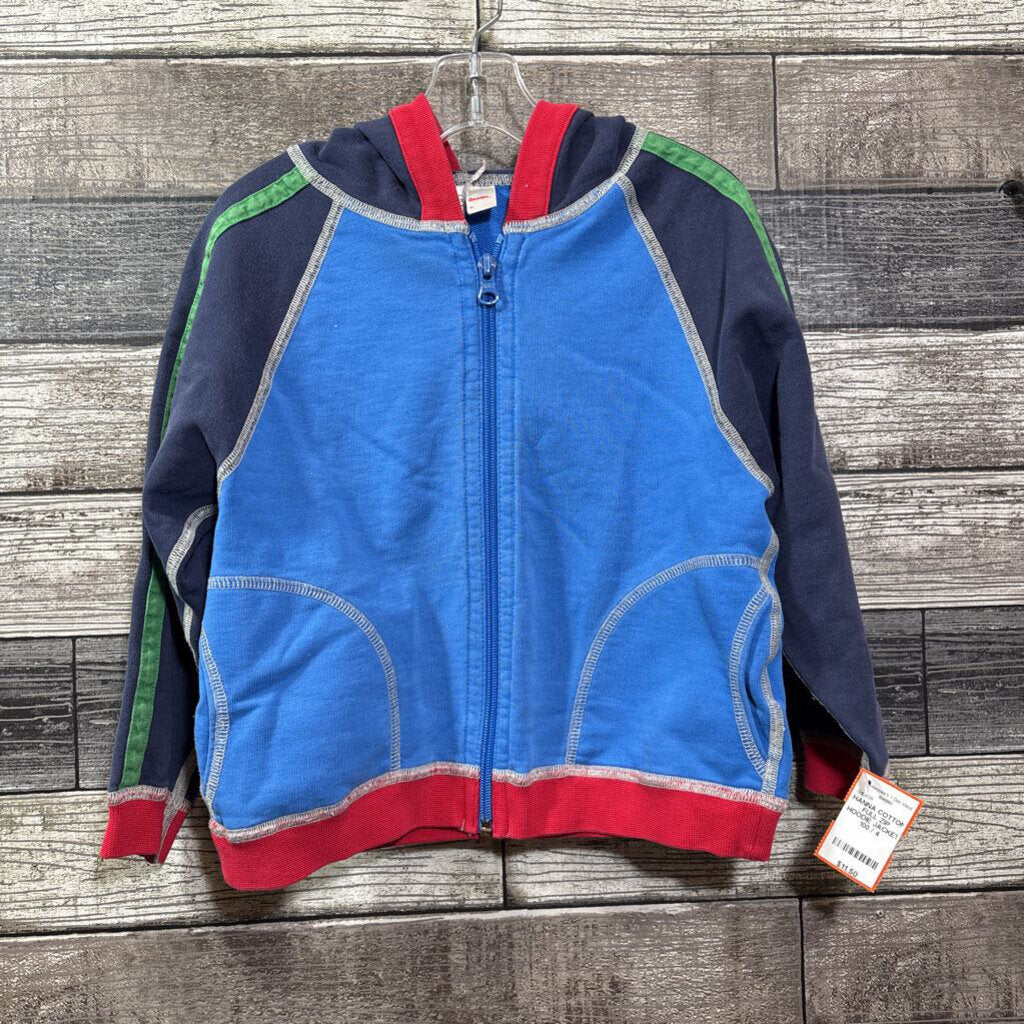 HANNA COTTON FULL ZIP HOODIE JACKET 100 / 4