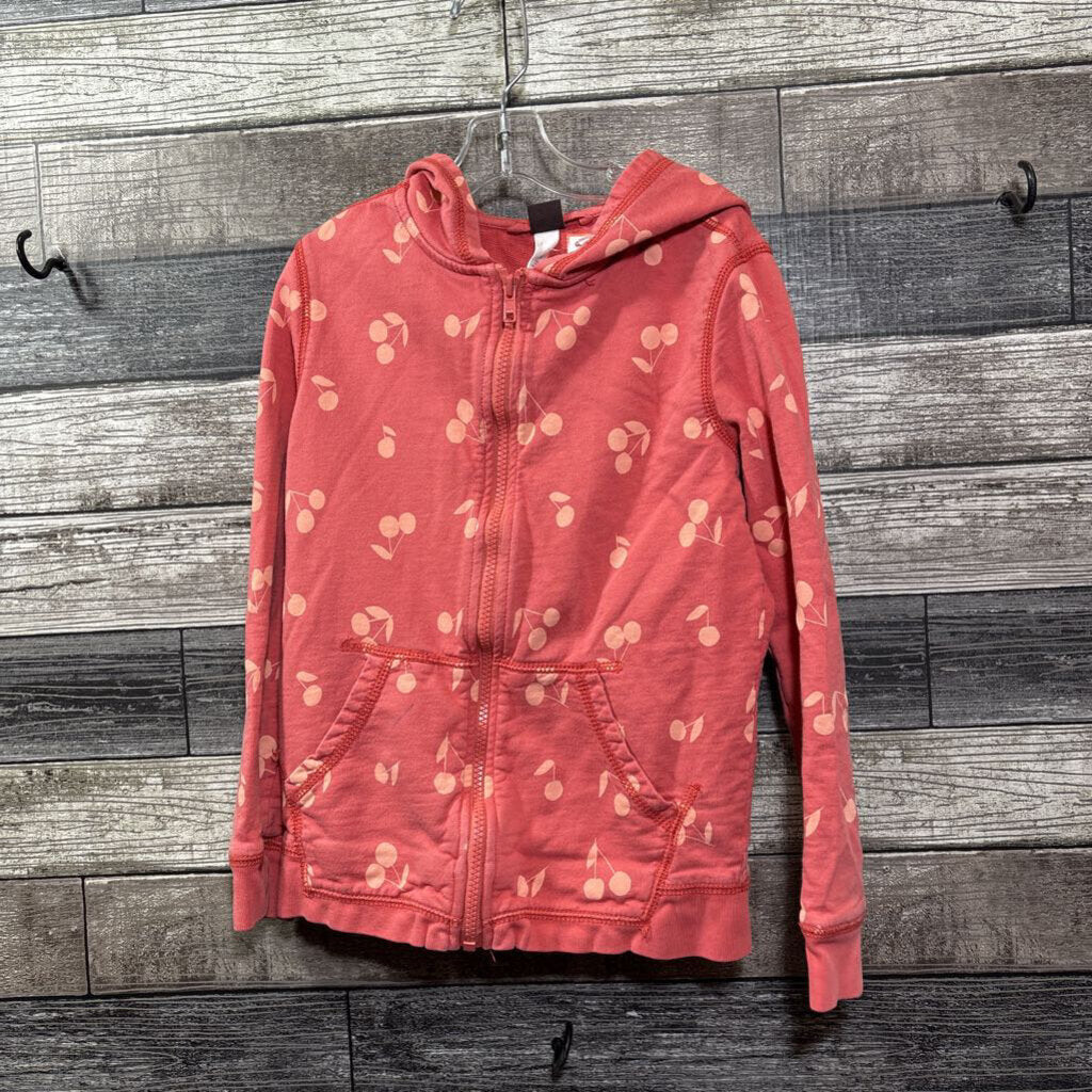 TEA COTTON CHERRY FULL ZIP HOODIE 8