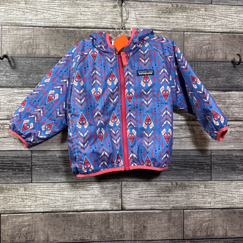 PATAGONIA REVERSIBLE HOODED JACKET 12-18 MO