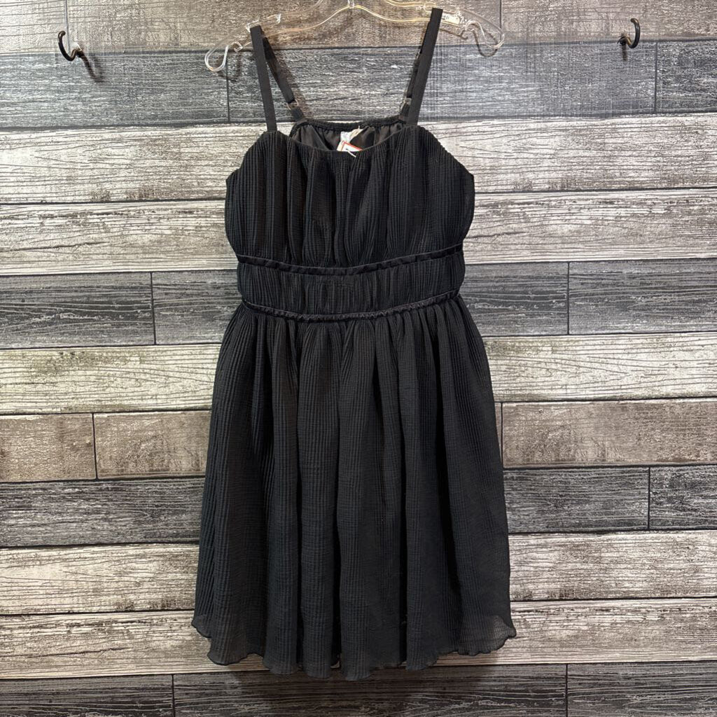 ABERCROMBIE ADJUSTABLE STRAP LINED BLACK DRESS 11/12