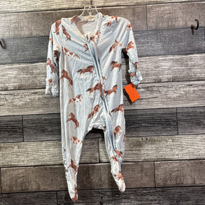 TULLABEE BAMBOO FOOTIE PJ 3-6 MO