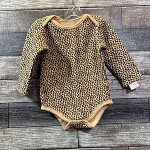 H&B HEAVY COTTON ANIMAL PRINT BODYSUIT 18 MO
