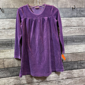 HANNA LS PURPLE VELOUR DRESS 120 / 6-7