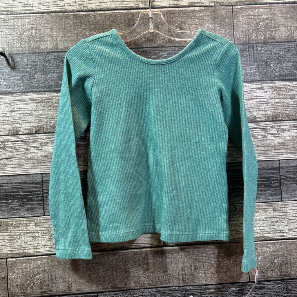 HANNA LS RIBBED SHIMMERY SHIRT 130 / 8