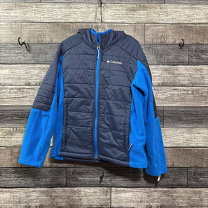 COLUMBIA HOODED MIXED MEDIA JACKET 8