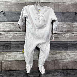 NESTED BEAN FOOTIE PJ 6-12 MO
