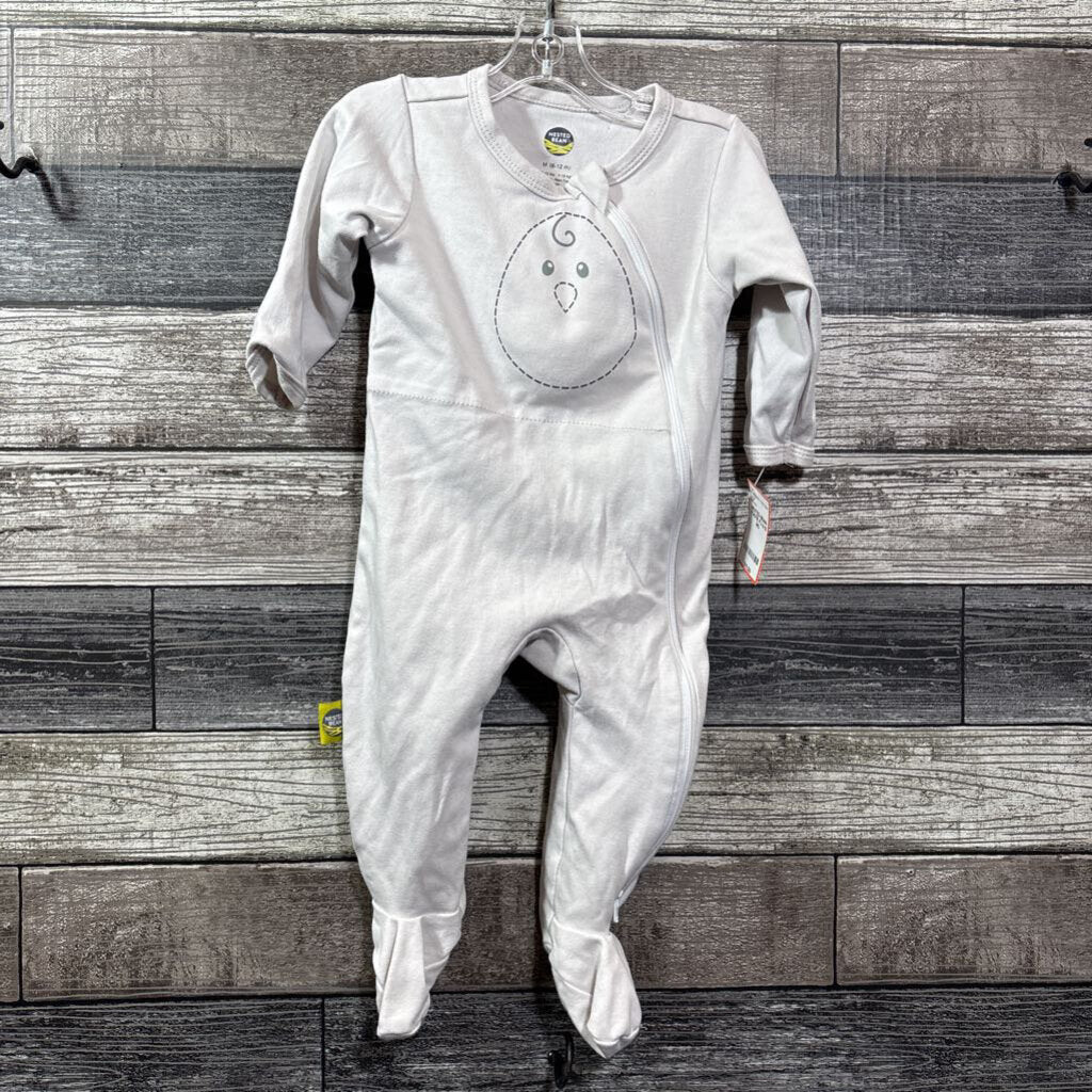 NESTED BEAN FOOTIE PJ 6-12 MO