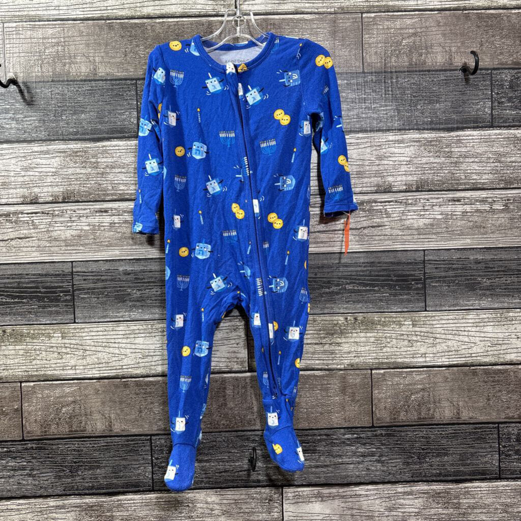 ANGEL DEAR BAMBOO FOOTIE PJ 6-9 MO
