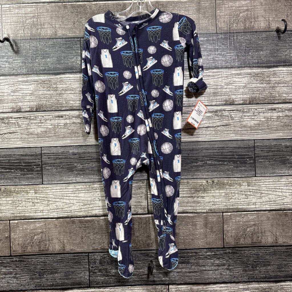 LEV BABY BAMBOO BASKETBALL PJ 6-9 MO