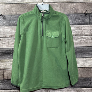 LANDS END 1/4 ZIP FLEECE PULLOVER 10/12