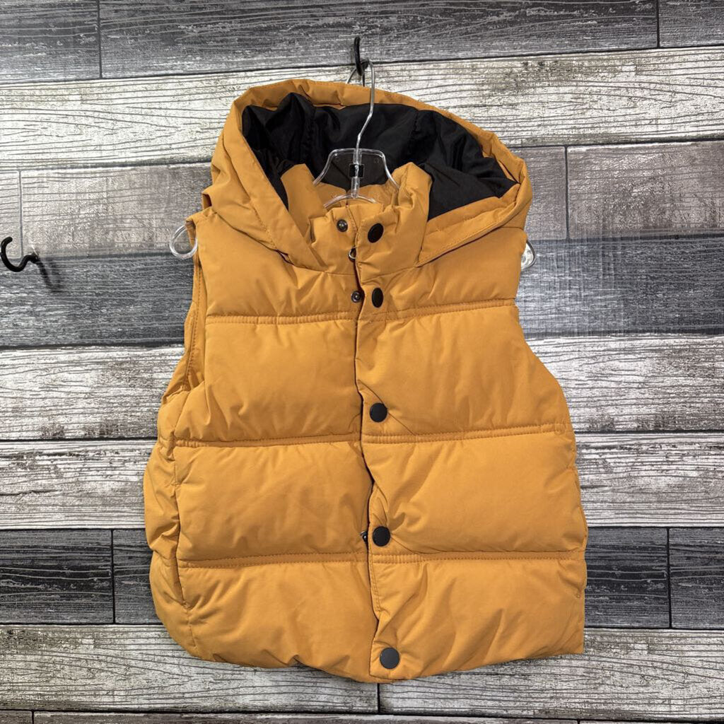 ZARA HOODED WATER REPELLENT PUFFER VEST 18-24 MO