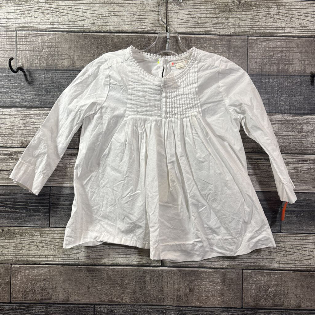 CREWCUTS LS WOVEN COTTON PLEATED SHIRT 7