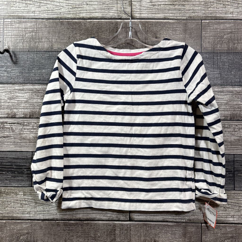 MINI BODEN LS STRIPED T-SHIRT 6/7