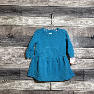 HANNA LS FRENCH TERRY DRESS 75 / 12-18 MO