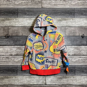 BILLYBANDIT GRAPHIC FULL ZIP HOODIE 3