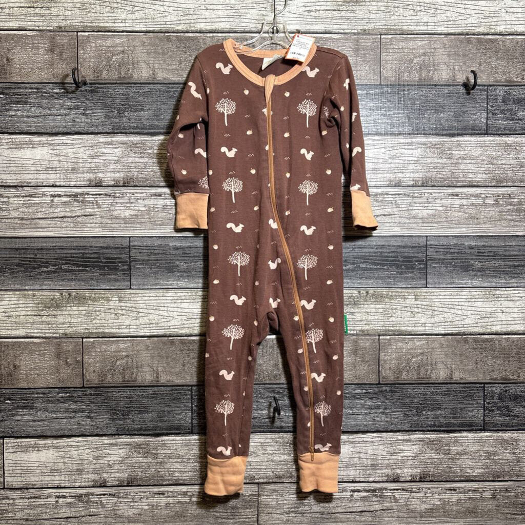 PARADE 1PC ORGANIC COTTON 2-WAY ZIP PJ / ROMPER 2