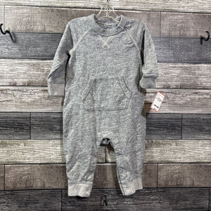 GAP LS COTTON ROMPER 6-12 MO