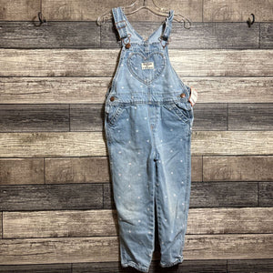 OSHKOSH DENIM HEART OVERALLS 4