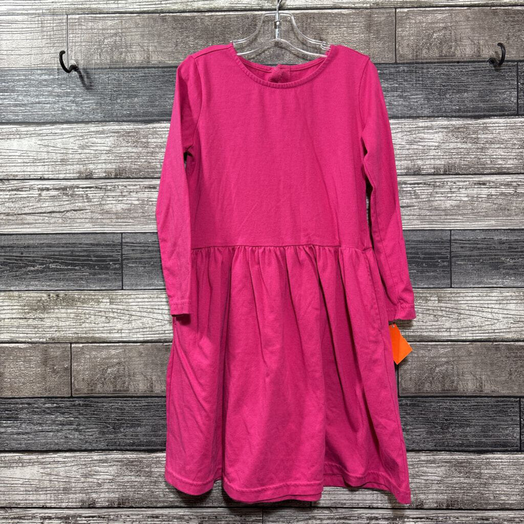 PRIMARY LS PERFECT POCKET DRESS 6/7