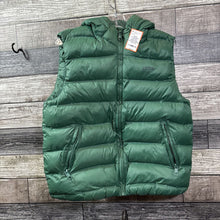 Load image into Gallery viewer, ZARA ULTRALIGHT WATER REPELLENT HOODED PUFFER VEST 8-9
