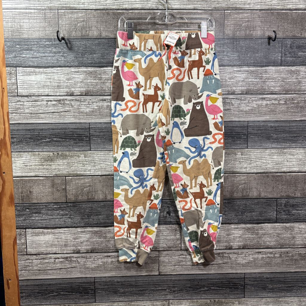 H&M DRAWSTRING ANIMAL PRINT PANTS 8