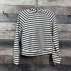 CAT & JACK LS STRIPED HOODED SHIRT 8