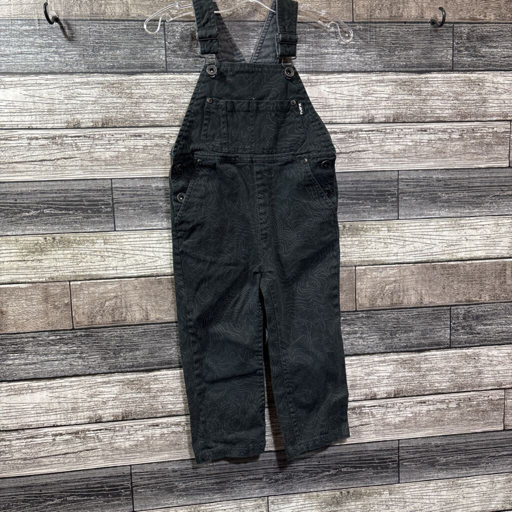 KAVU BLACK OVERALLS 4