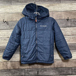 COLUMBIA FLEECE LINED HOODED JACKET 6/7