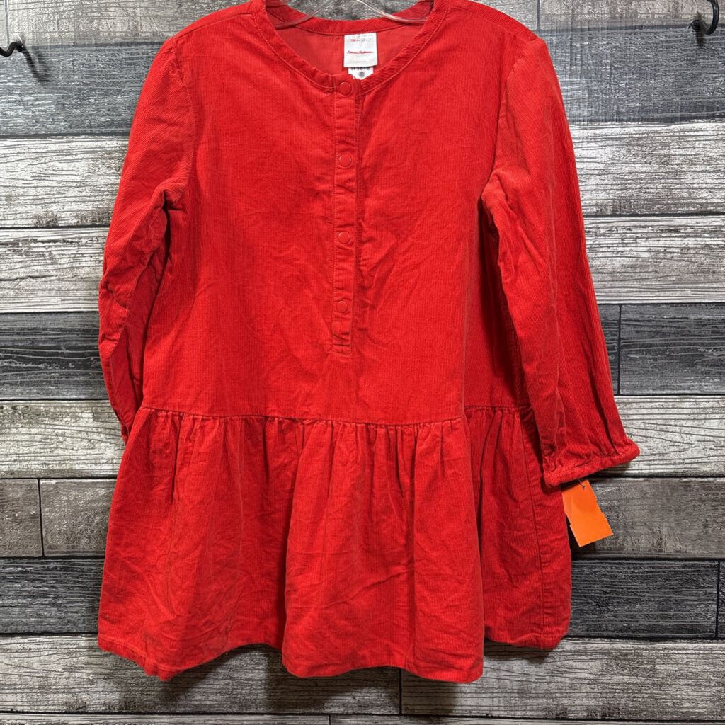 HANNA LS CORDUROY DRESS 120 / 6-7