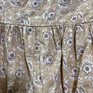 RYLEE + CRU LINEN / RAYON SS BUBBLE ROMPER 3-6 MO