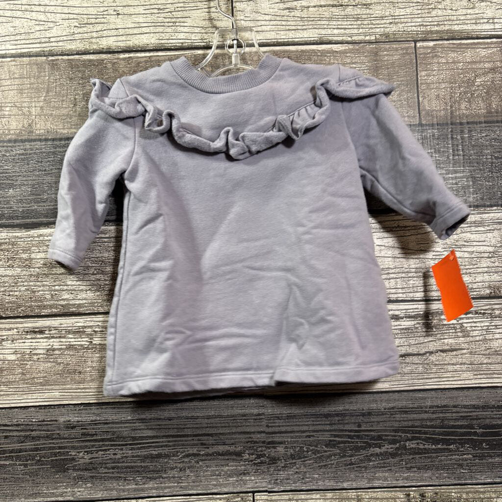 MILES THE LABEL COTTON JERSEY KNIT DRESS 3 MO